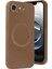 iPhone 16E Kılıf Maya Karbon Kapak - Kahverengi - A4870-4511 1