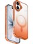 Apple iPhone 17 HBC-395 Altai Magsafe Kapak - Turuncu 1