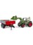 Fendt Vario 211 Kepçeli Traktör ve Römork Oyuncak Araba 55x13x16 cm ABS Malzeme 14