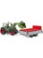 Fendt Vario 211 Kepçeli Traktör ve Römork Oyuncak Araba 55x13x16 cm ABS Malzeme 15