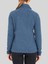 Kadın Fermuarlı Polar Sweatshirt 50465 - Mavi 3