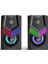 DHE-6000 2.0 Rgb Gaming Multimedya Speaker Hoparlör, Siyah 2