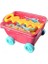 Kırmızı Plaj Vagonu 11 Parça Eğlenceli Oyun Seti 35x23x20 cm 3 Yaş ve Üzeri İçin 9
