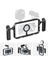 MG-001 Manyetik Video Rig Smartphone Cage Çerçeve 2