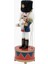Kurmalı Müzikli Kırmızı/lacivert Nutcracker 30CM 2