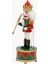 Kurmalı Müzikli Kırmızı/yeşil Nutcracker 30CM 3