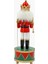 Kurmalı Müzikli Kırmızı/yeşil Nutcracker 30CM 4