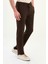Düz Slim Fit Ipli Beli Lastikli Erkek Pantolon 3
