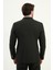 Düz Slim Fit Geniş Yaka Kruvaze Erkek Takım Elbise 5