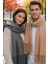 Unisex Yumuşak Dokulu Püsküllü Kışlık Buklet Atkı Şal 2'li Set 1