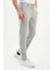 Düz Slim Fit Ipli Beli Lastikli Erkek Pantolon 3