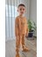 Kış Temalı Balköpüğü Oversize Sweat & Cep Detaylı Jogger %100 Pamuk Eşofman Takımı (2-9yaş) 5