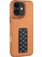 iPhone 11 HBC-265 Madrid Magsafe Standlı Kapak - Kahverengi 1