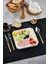 Porselen Kare Servis ve Sunum Tabağı 23X23 cm – Şık Kahvaltı ve Meze Tabağı 5