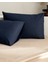 Manon %100 Pamuk Yastık Kılıfı Seti - Lacivert 3