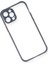iPhone 12 Pro Kılıf Miami Şeffaf Silikon - Gri - A3989-8913 3