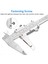 0-200MM Vernier Kumpas Karbon Çelik Kumpas Ölçüm Aleti (Yurt Dışından) 4