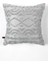 Bohem Kare Dekoratif Kırlent Kılıfı Letta Gri 100% Micro Polyester Punch Desenli 6