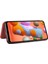 Samsung Galaxy A11 Ince Karbon Fiber Dokulu Pc Hibrit Tam Koruma Darbeye Dayanıklı Kapaklı Telefon Kılıfı (Yurt Dışından) 3