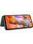 Samsung Galaxy A11 Ince Karbon Fiber Dokulu Pc Hibrit Tam Koruma Darbeye Dayanıklı Kapaklı Telefon Kılıfı (Yurt Dışından) 5