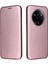 Realme 14 Pro Ince Karbon Fiber Dokulu Pc Hibrit Tam Koruma Darbeye Dayanıklı Kapaklı Telefon Kılıfı (Yurt Dışından) 1