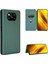 Xiaomi Poco X3 Nfc Ince Karbon Fiber Dokulu Pc Hibrit Tam Koruma Darbeye Dayanıklı Kapaklı Telefon Kılıfı (Yurt Dışından) 5