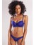 Golshan Garland Big Size Plunge Bra, Saks Mavi Konforlu ve Şık Sütyen 5