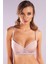 Golshan Garland Big Size Plunge Bra, Açık Pembe Konforlu ve Şık Sütyen 1