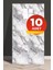 10 Adet 30X60 cm Açık Gri Damar Mermer Desenli Kendinden Yapışkanlı Mutfak Banyo Wc Kaplama Pvc PANEL-MR18 1