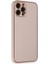 iPhone 12 Pro Kılıf Coco Deri Silikon Kapak - Pudra - A5666-1492 2
