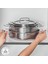 Power Steel 316+ 3ply Voyager Indüksiyon Tabanlı 8 Parça Çelik Tencere Seti 10