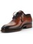 Erkek Taba Bağcıklı Deri Klasik Ayakkabı 3
