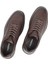 Erkek Kahverengi Kalın Tabanlı Deri Sneaker 7