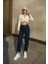 Boyfriend İndigo Kadın Jean Pantolon 1