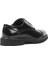 Erkek Siyah Bağcıklı Açma Deri Klasik Ayakkabı 5