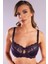 Golshan Giselle Half Padded Bra, Mor Renk Toparlayıcı Konforlu ve Şık Sütyen 1