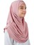 Pratik Hazır Geçmeli Boneli Çocuk Şal Pembe 3