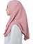Pratik Hazır Geçmeli Boneli Çocuk Şal Pembe 4