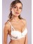 Golshan Gilda Big Size Plunge Bra, Ekru Konforlu ve Şık Sütyen 2