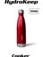 CKR2071 Hydrokeep 500 ml Paslanmaz Çelik Termos – Çift Kat Vakumlu, Sızdırmaz Kapaklı, 6 Saat Sıcak & Soğuk Tutma” Kırmızı 1