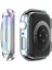 Apple Watch 10-11 42mm Sert Pc Kasa Electroplatink Çerçeveli Ekran Koruyucu Apple Watch Gard 36 3