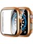 Apple Watch 10-11 42mm Sert Pc Kasa Electroplatink Çerçeveli Ekran Koruyucu Apple Watch Gard 36 11