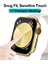 Apple Watch 10-11 42mm Sert Pc Kasa Electroplatink Çerçeveli Ekran Koruyucu Apple Watch Gard 36 5