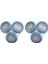 Philips Norelco Tıraş Makinesi SH70 SH70/52 S7010 S7310 S7370 S7350 S7780 S7510 S772 Için 2'li S7000 Tıraş Bıçağı Tıraş Makinesi Başlığı (Yurt Dışından) 2