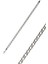 Burgu Tasarım 6 mm 925 Ayar Gümüş Erkek Bileklik 201024724 1