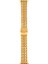 Apple Watch 7 (41MM) Uyumlu Şeritli Görünüm Metal Kordon-54 Gold 2