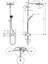 Hansgrohe Pulsify S Duş Kolonu 260 1jet, Ecosmart, Showertablet Select 400 ile - 24221000 3