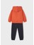 Erkek Çocuk Serigrafi Baskılı Eşofman Takımı 4802 Turuncu 3