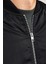 Mdb Unisex Içi Astarlı Düz Bomber Ceket Iyah 2