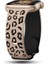 Apple Watch 4 (44MM) Uyumlu Desenli Silikon KORDON-140 Bej-Siyah 1